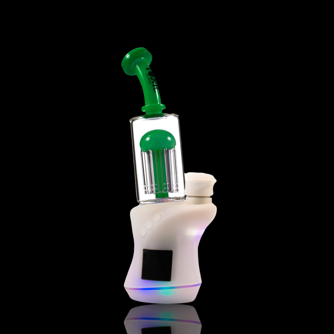 Toxic Glass 8 arm Tree Perc CARTA Glass Top