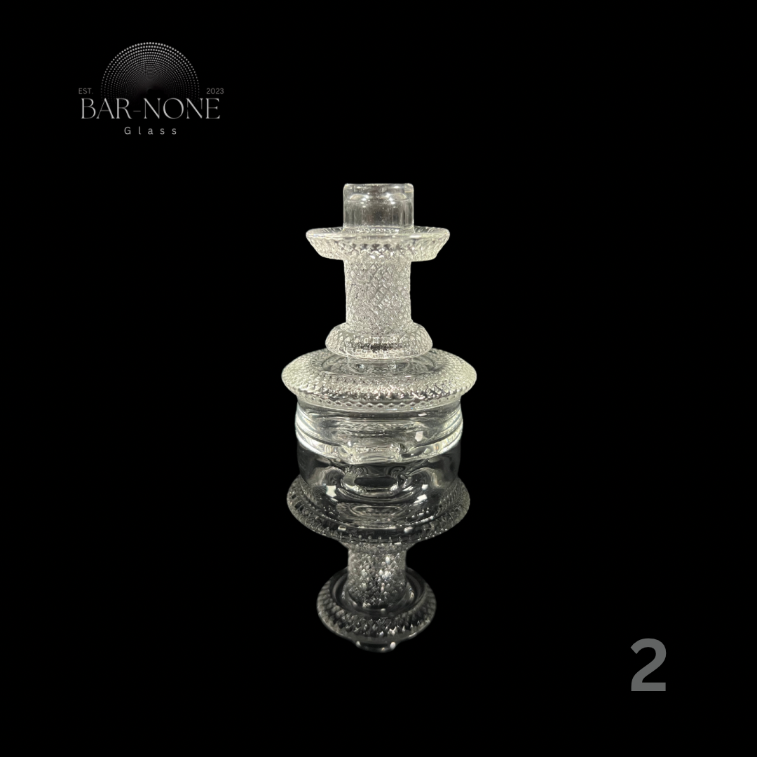 Juicy Bones: Clear Dry Puffco Peak Attachment + SmokeCraftLLC Plug