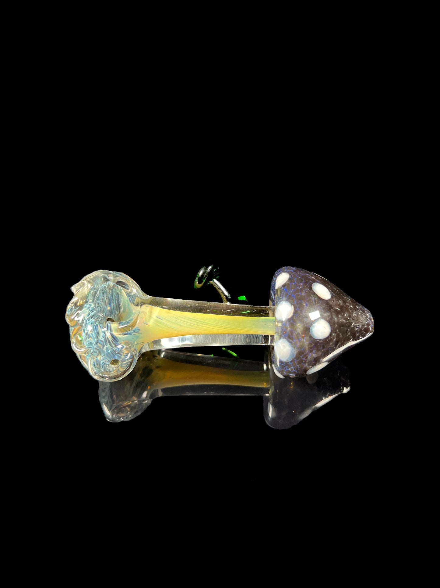 Mushroom Tip Fumed Hand Pipe