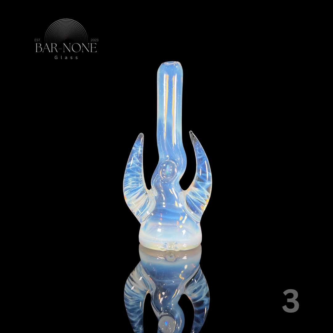 Magizle: Two Horn & Opal Straw Dry Puffco Peak Attachment + SmokeCraftLLC Plug