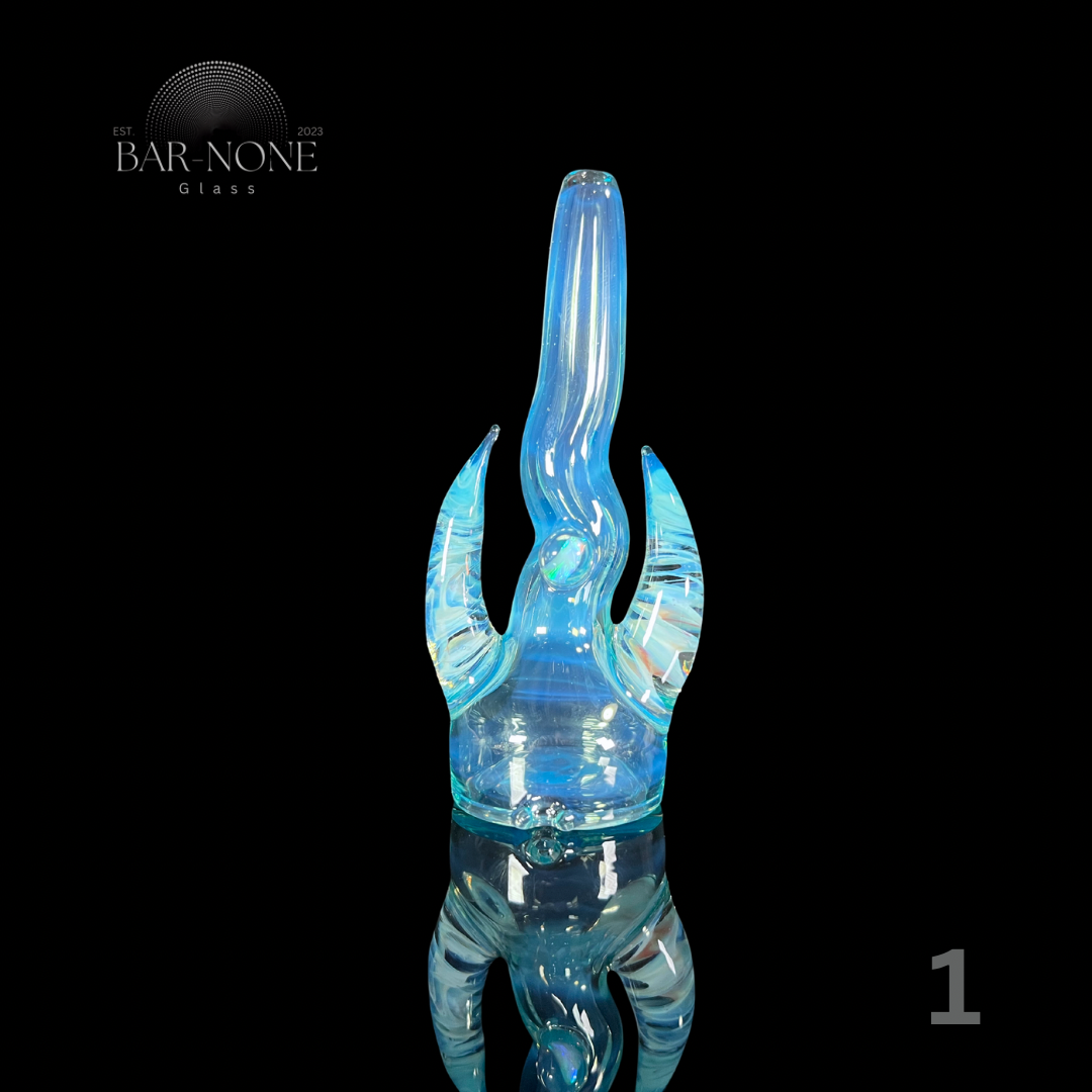Magizle: Two Horn & Opal Straw Dry Puffco Peak Attachment + SmokeCraftLLC Plug