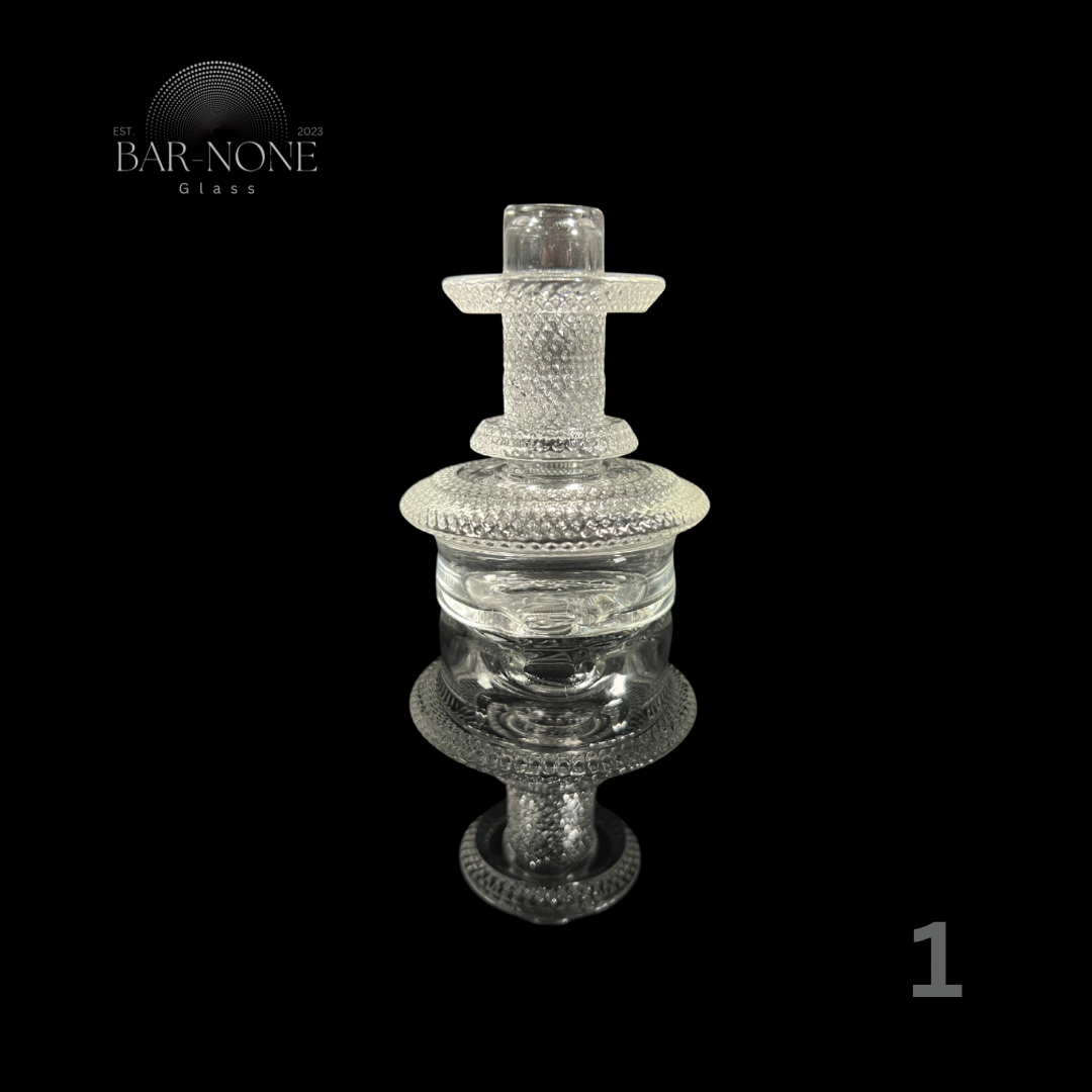 Juicy Bones: Clear Dry Puffco Peak Attachment + SmokeCraftLLC Plug