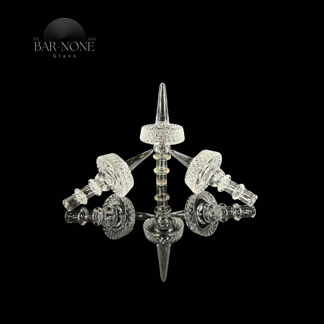 Juicy Bones: Clear Spike Puffco Peak 3DXL / Intelli-Core MAX Carta Joystick Cap