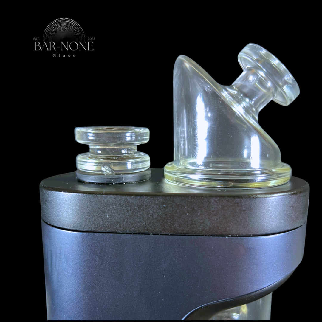Gem Cup Glass: Dr. Dabber Switch 2 Clear Spinner Cap