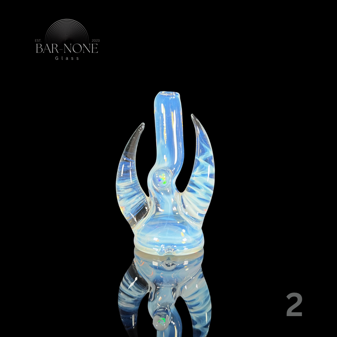 Magizle: Two Horn & Opal Straw Dry Puffco Peak Attachment + SmokeCraftLLC Plug