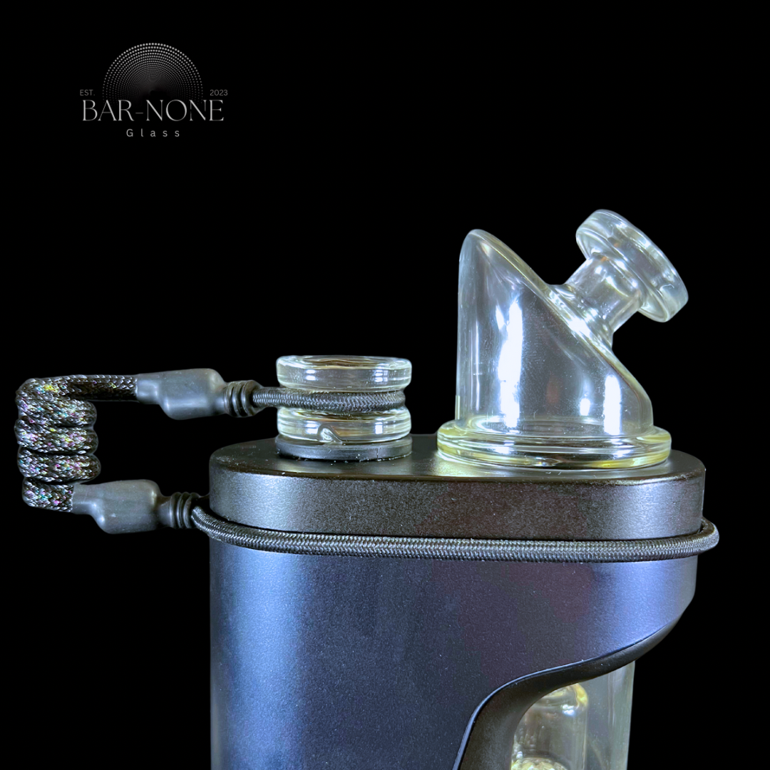 Gem Cup Glass: Dr. Dabber Switch 2 Clear Spinner Cap