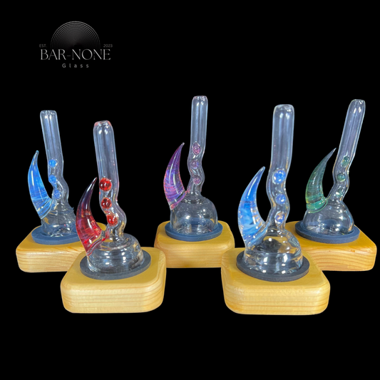 Magizle: One Horn Straw Dry Puffco Peak Attachment + SmokeCraftLLC Plug