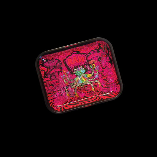 RAW Authentic X Ghostshrimp #3 Authentic Large Rolling Tray