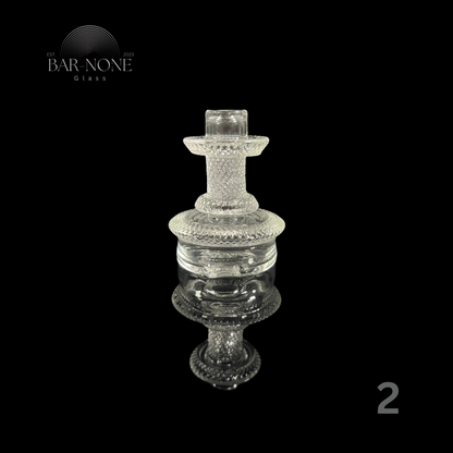 Juicy Bones: Clear Dry Puffco Peak Attachment + SmokeCraftLLC Plug