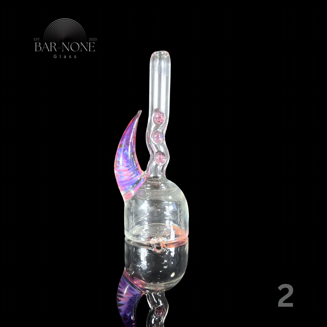 Magizle: One Horn Straw Dry Puffco Peak Attachment + SmokeCraftLLC Plug