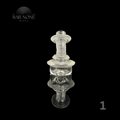 Juicy Bones: Clear Dry Focus V Carta Attachment + SmokeCraftLLC Plug
