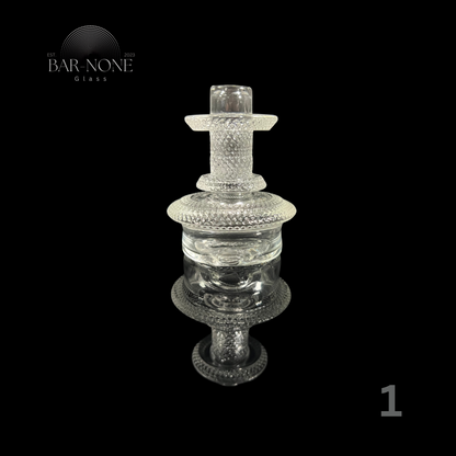 Juicy Bones: Clear Dry Puffco Peak Attachment + SmokeCraftLLC Plug
