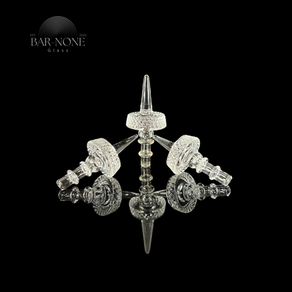 Juicy Bones: Clear Spike Puffco Peak 3DXL / Intelli-Core MAX Carta Joystick Cap