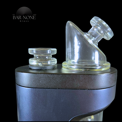 Gem Cup Glass: Dr. Dabber Switch 2 Clear Spinner Cap