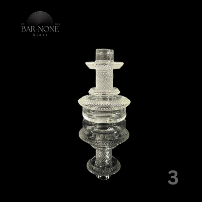 Juicy Bones: Clear Dry Puffco Peak Attachment + SmokeCraftLLC Plug