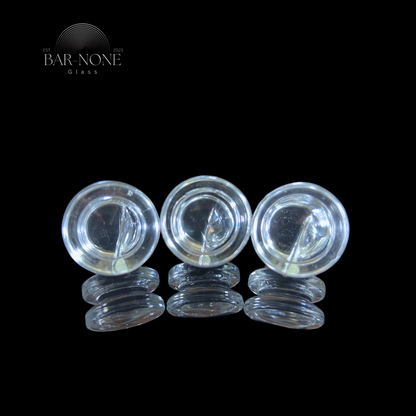 Gem Cup Glass: Dr. Dabber Switch 2 Clear Spinner Cap