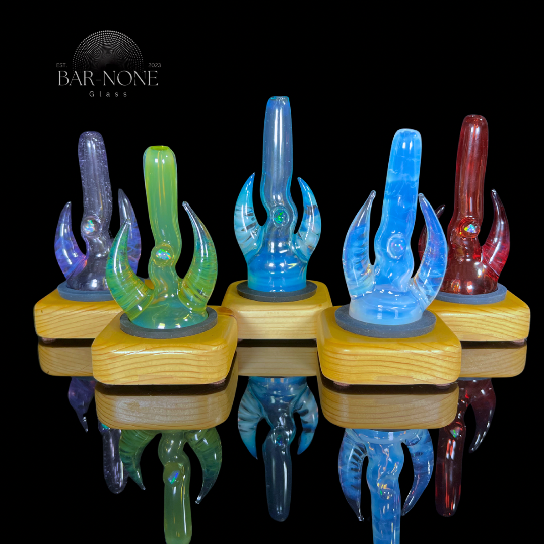 Magizle: Two Horn & Opal Straw Dry Focus V Carta Attachment + SmokeCraftLLC Plug