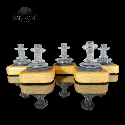 Juicy Bones: Clear Dry Focus V Carta Attachment + SmokeCraftLLC Plug